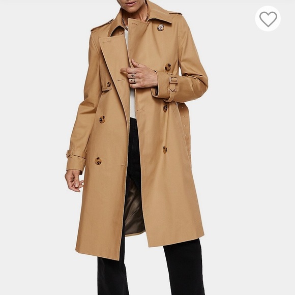 Beige Trench Coat - Picture 2 of 6